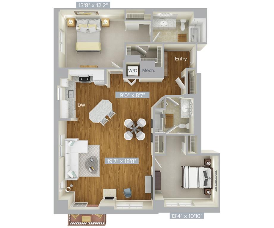 AVB-VA033-TWR-0908 floor plan