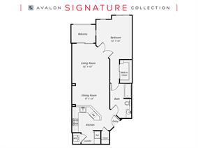 Sunnyvale Apartments In Santa Clara County Avalon Silicon Valley 1bd 1 Bath 837 Sq Ft