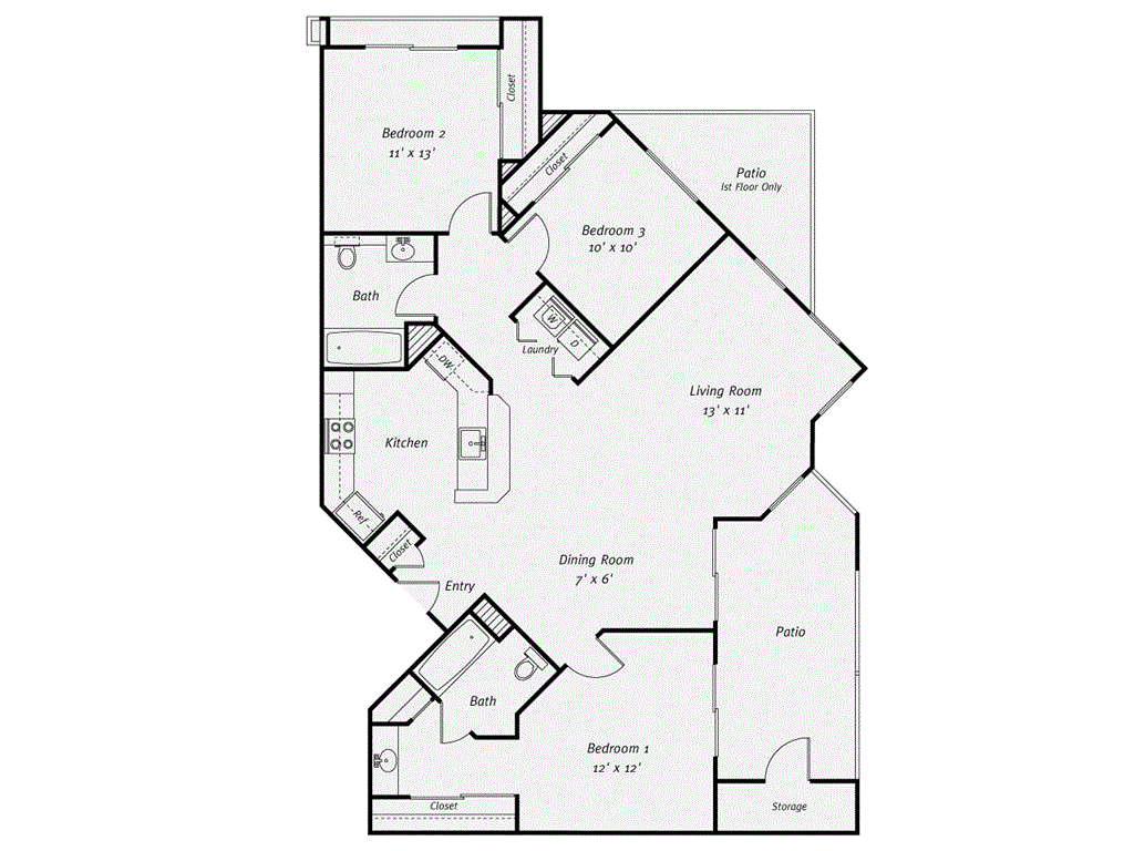 C1 floor plan