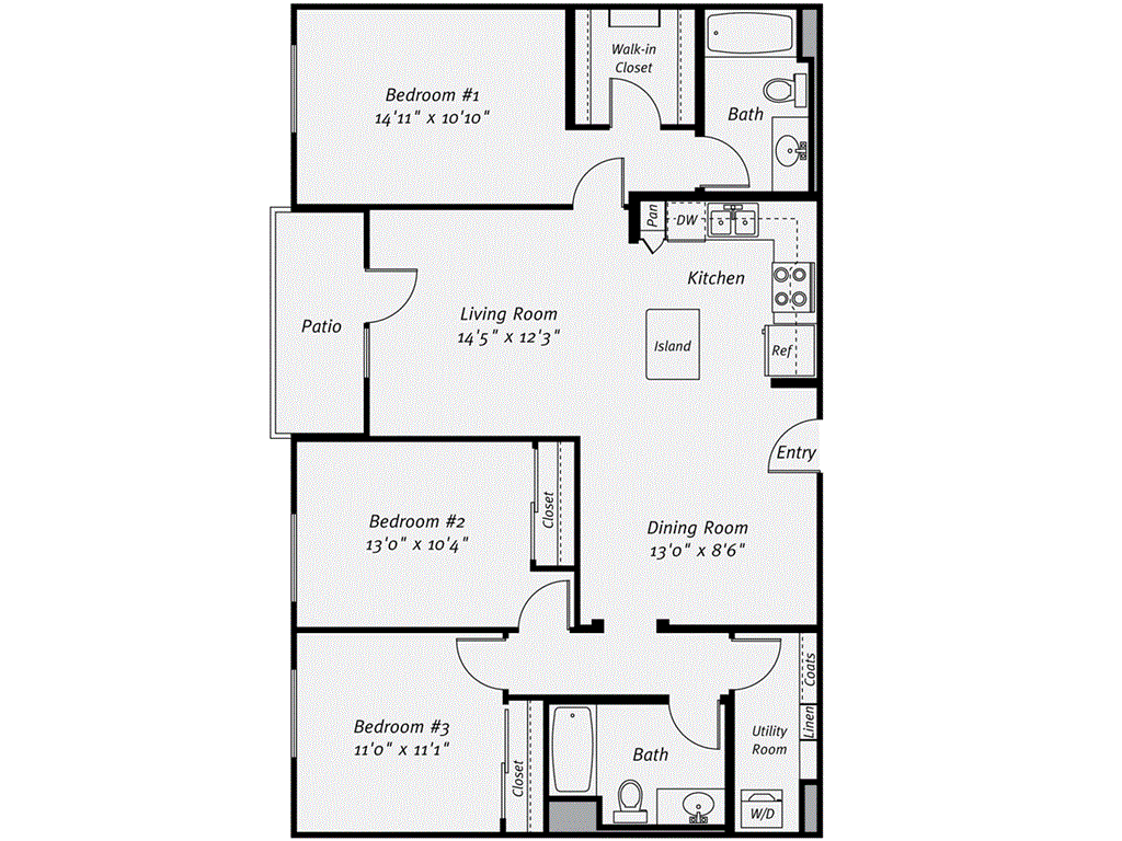 CF1 floor plan