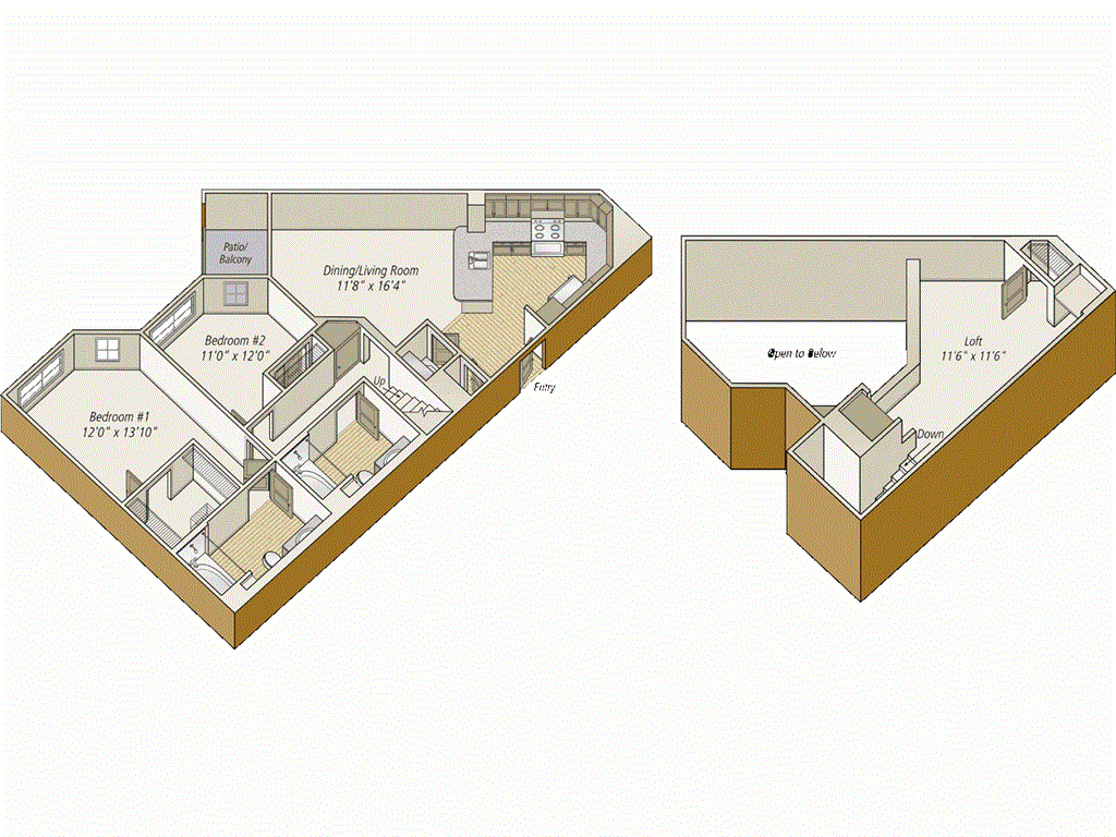 B3L floor plan