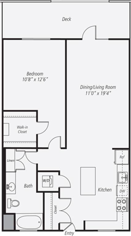 A2-805-Deck floor plan