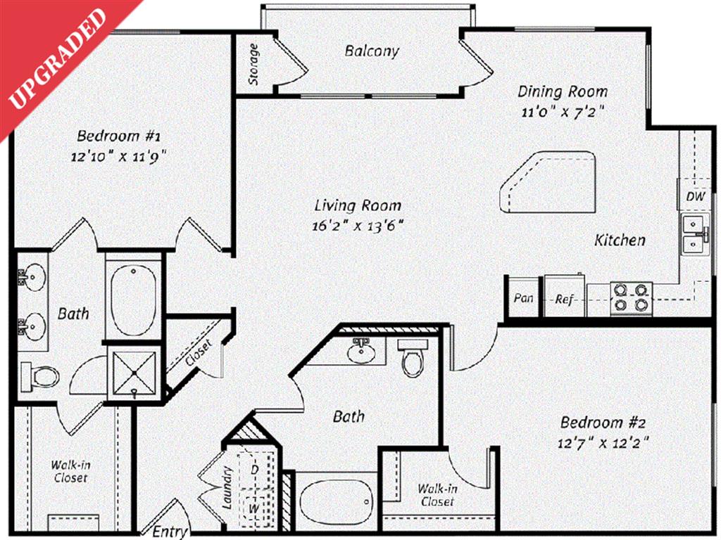 B3-Reno floor plan