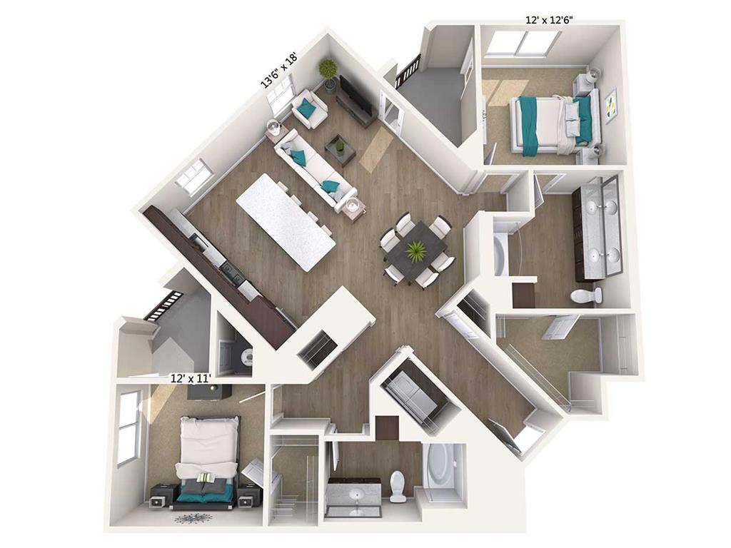 B4 floor plan