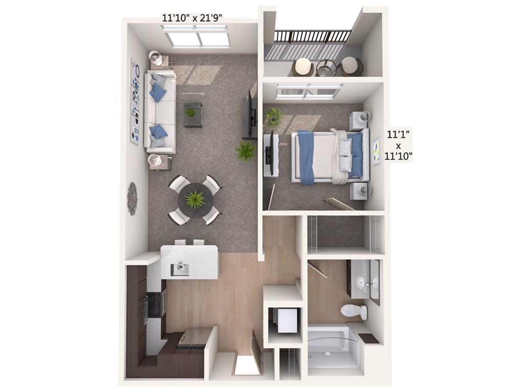 A5-J-Esp floor plan