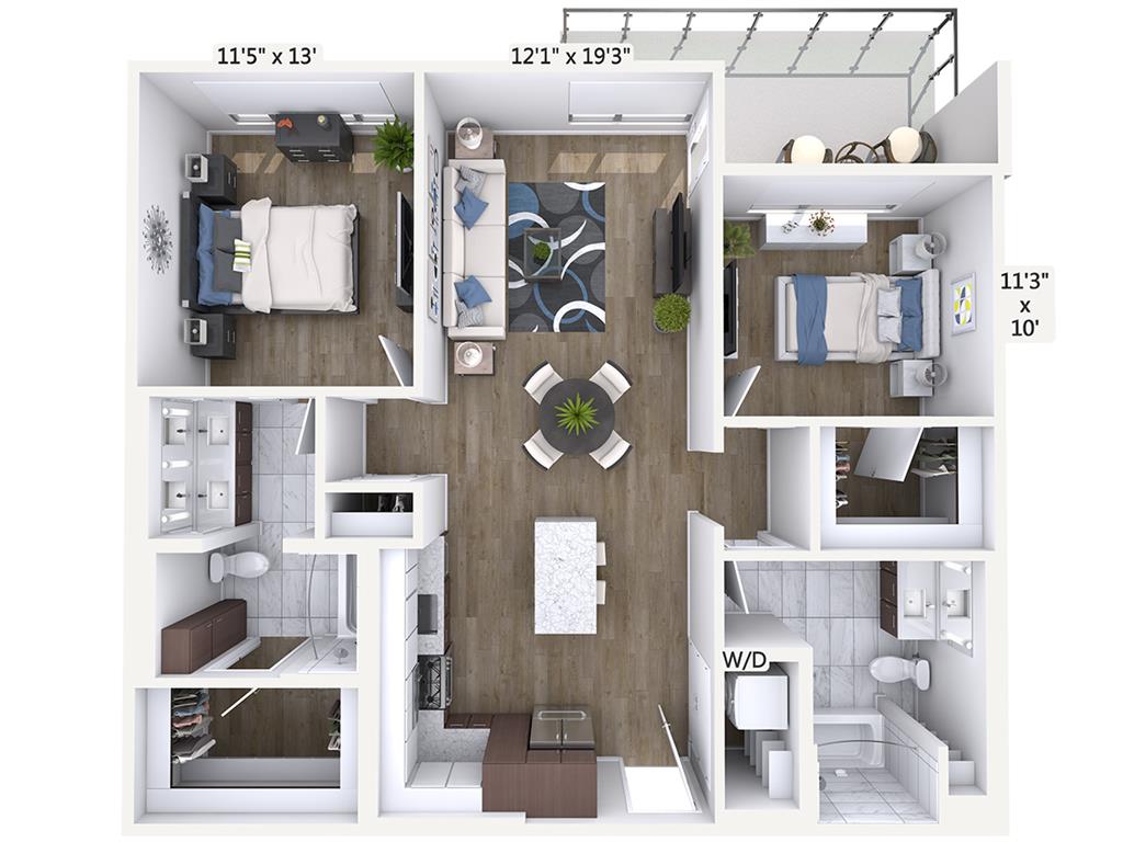 B7-1103-Sig-Bal floor plan