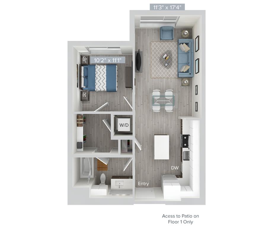 A4-667SF-MIR floor plan