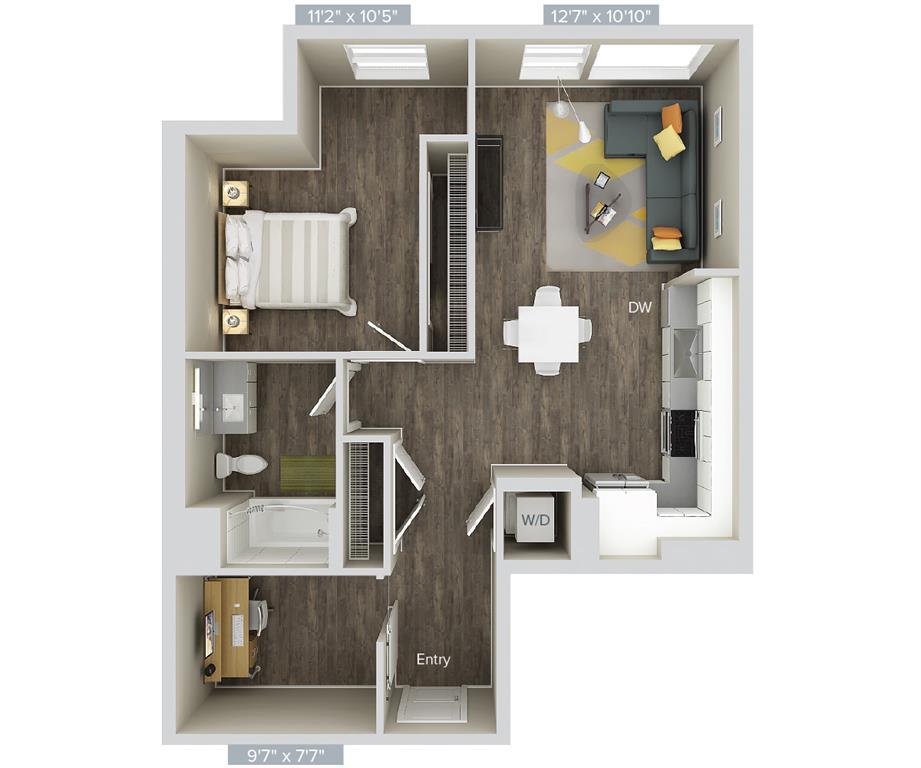A20-843 floor plan