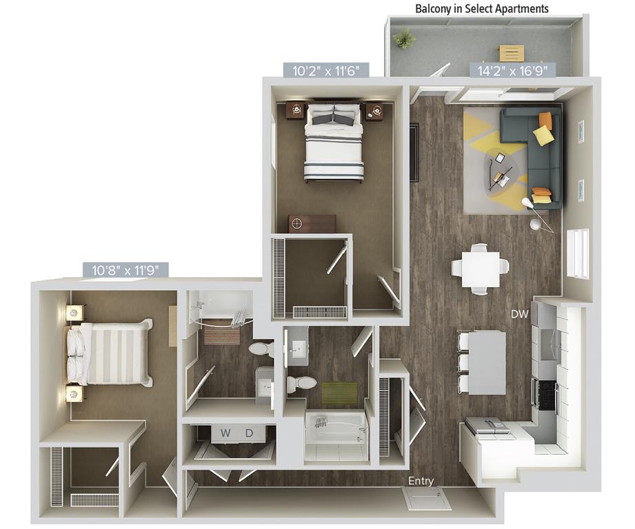 B16-1161 floor plan