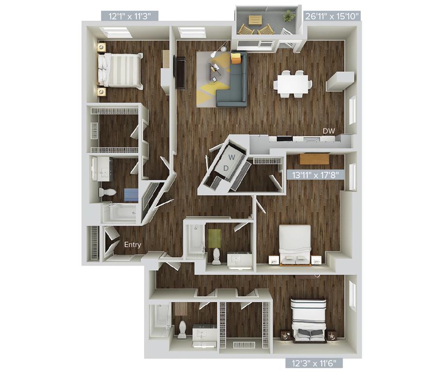 C11-1820 floor plan