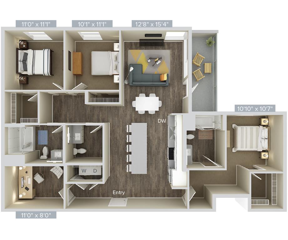 C6-1496 floor plan