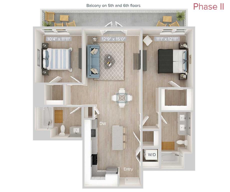 B6U floor plan