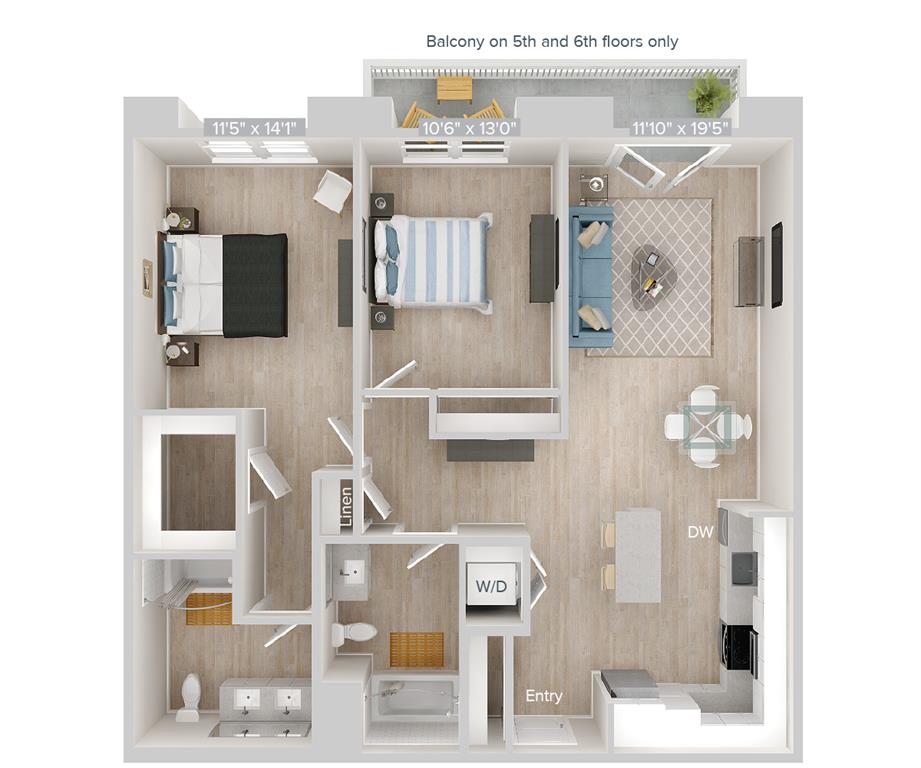 B8U-1168-Apt252 floor plan