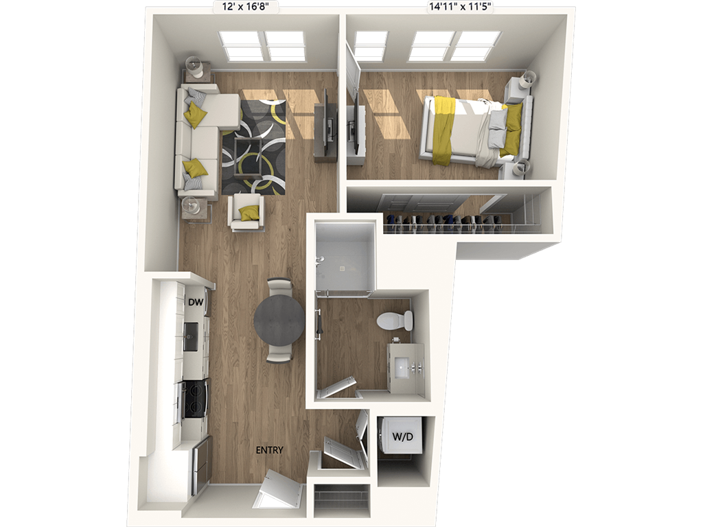 A2-FinishI-722sf floor plan
