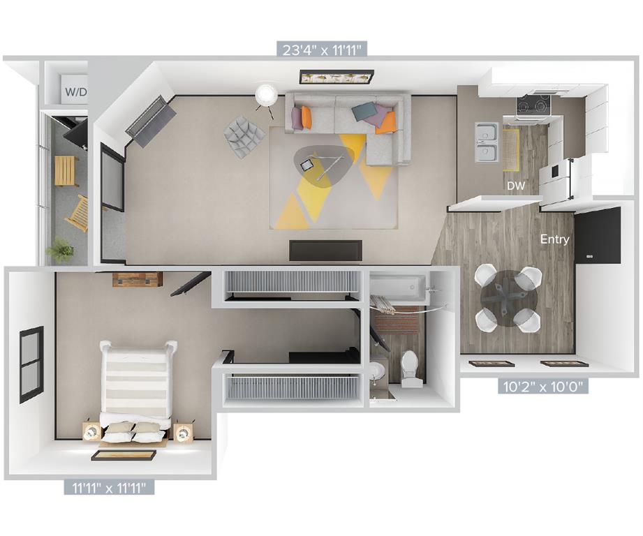 L_1B1B_711SF_315-Standard floor plan