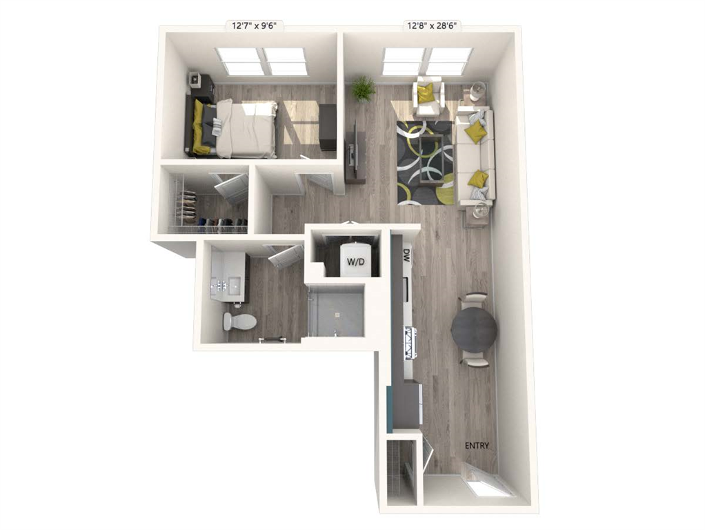 A5-FinishII-Unit219 floor plan