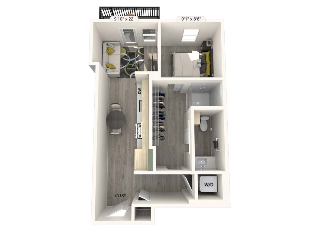 AM3V-FinishI-551sf floor plan