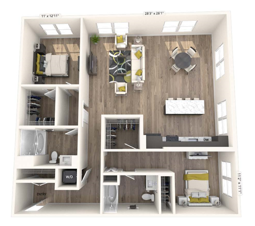 B11-Upgrade floor plan