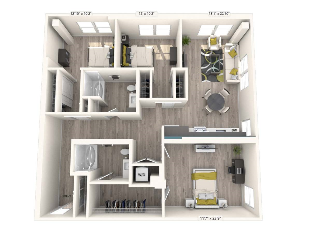 C8-FinishII-Unit256 floor plan