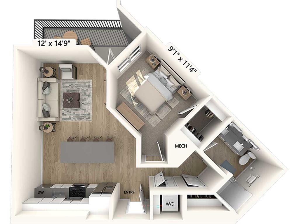 AM12 floor plan