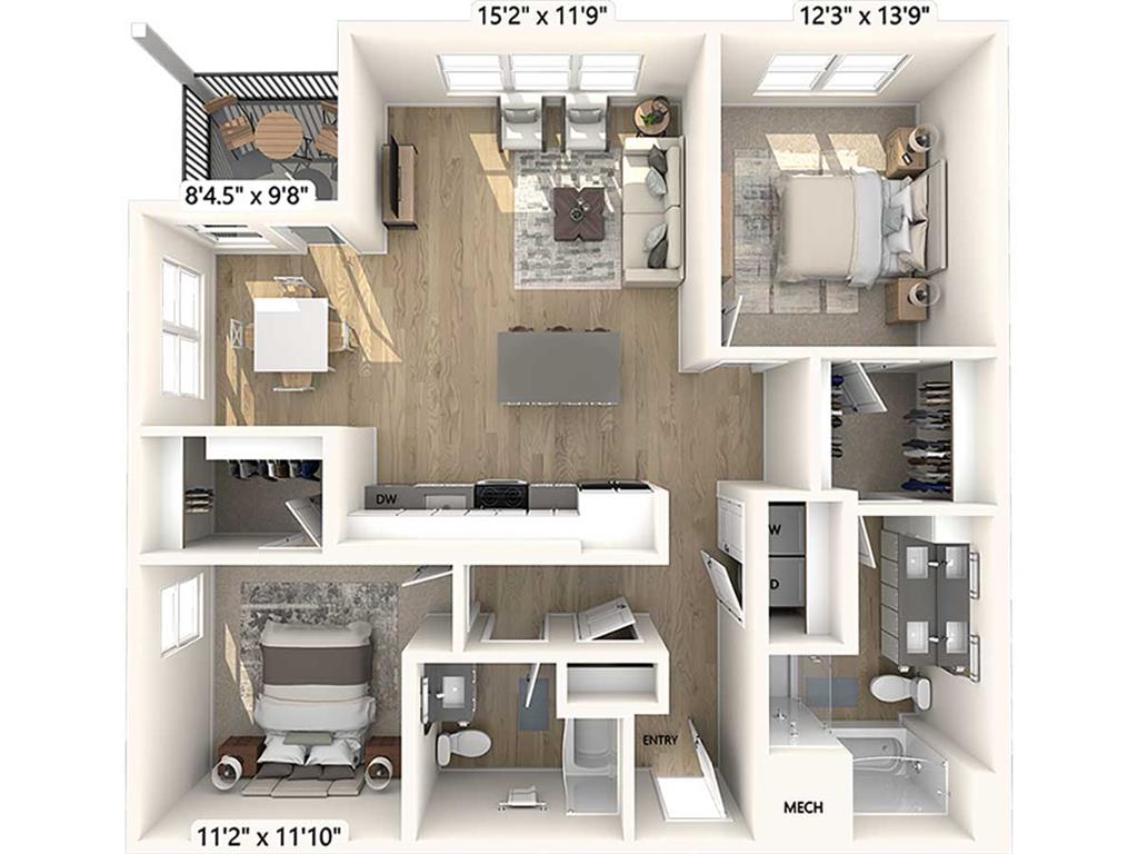 B4a floor plan