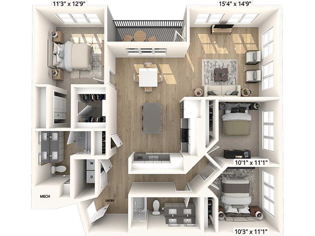 C3 floor plan