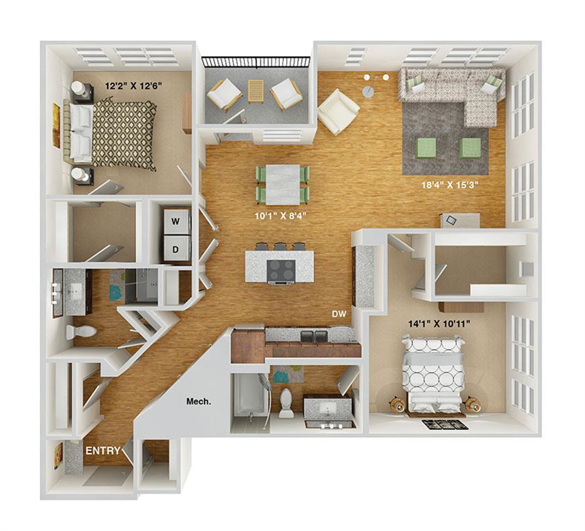 B3 floor plan