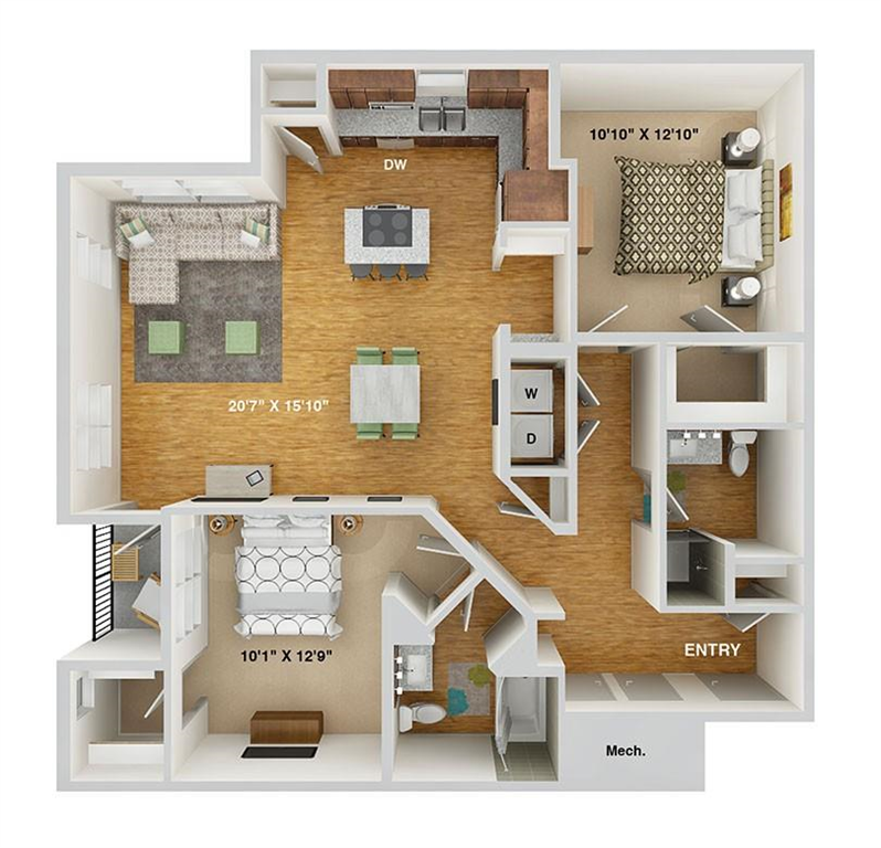 B4 floor plan