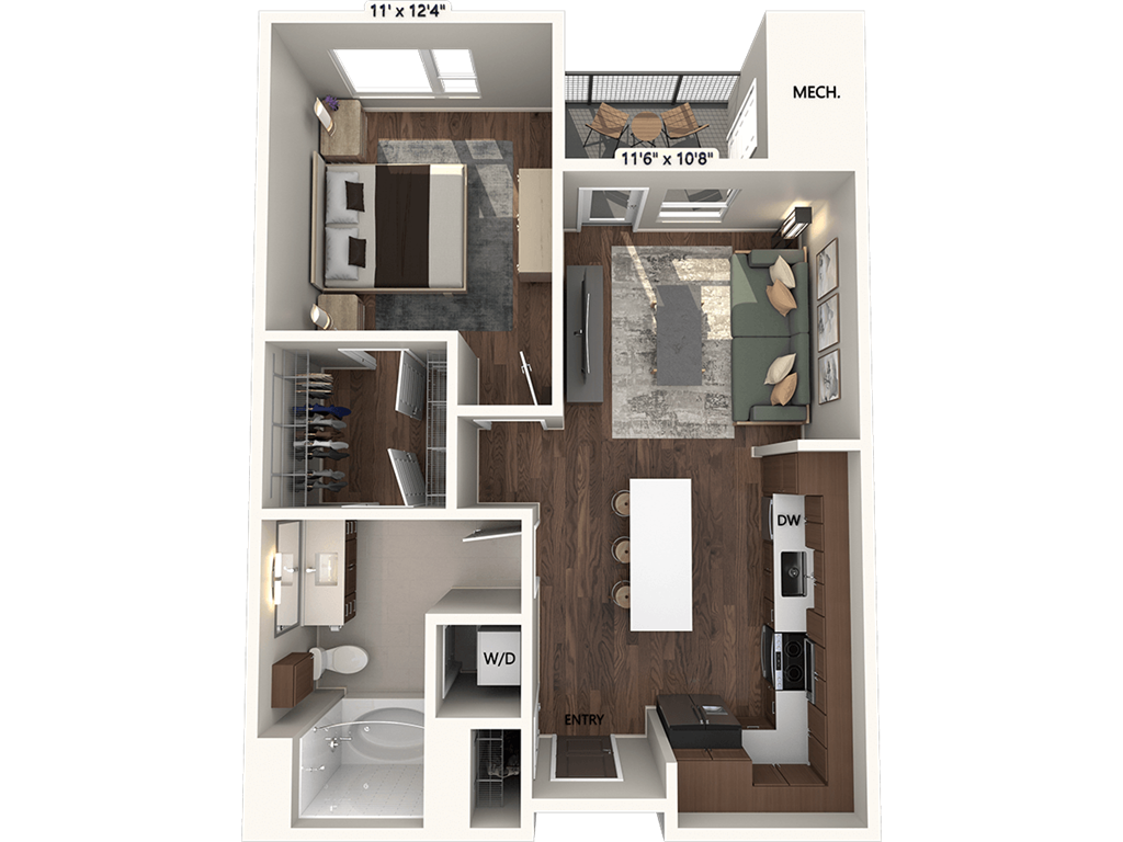A3 - Finish Package 1 floor plan