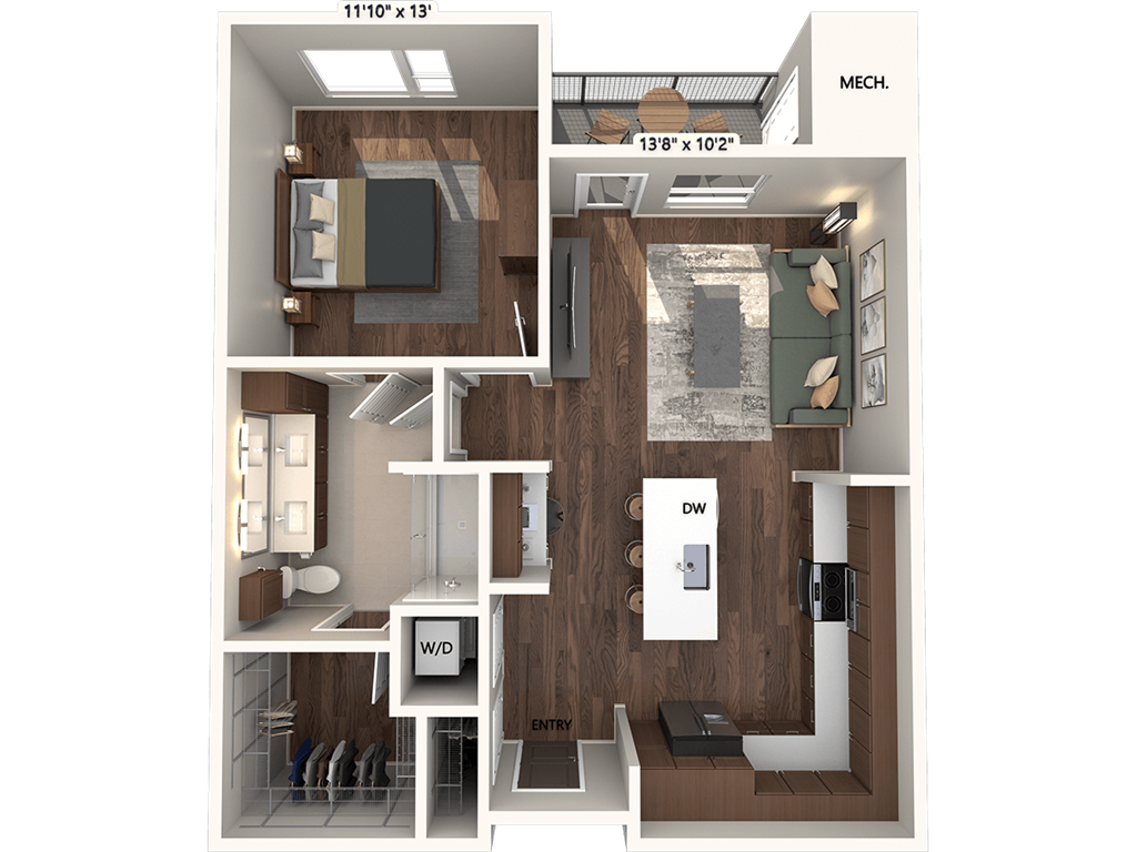 A4 - Finish Package 1 floor plan