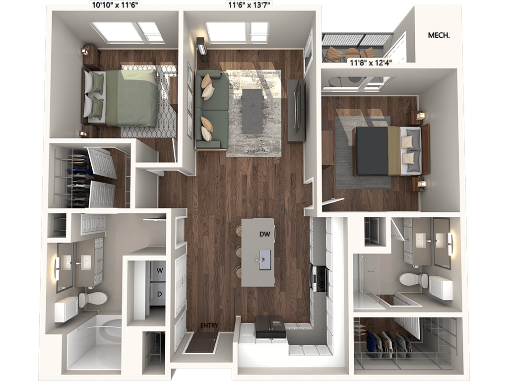 B1 - Finish Package 2 floor plan