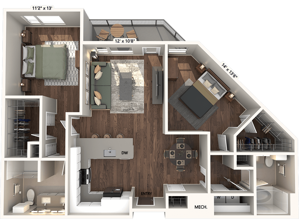 B3 - Finish Package 2 floor plan