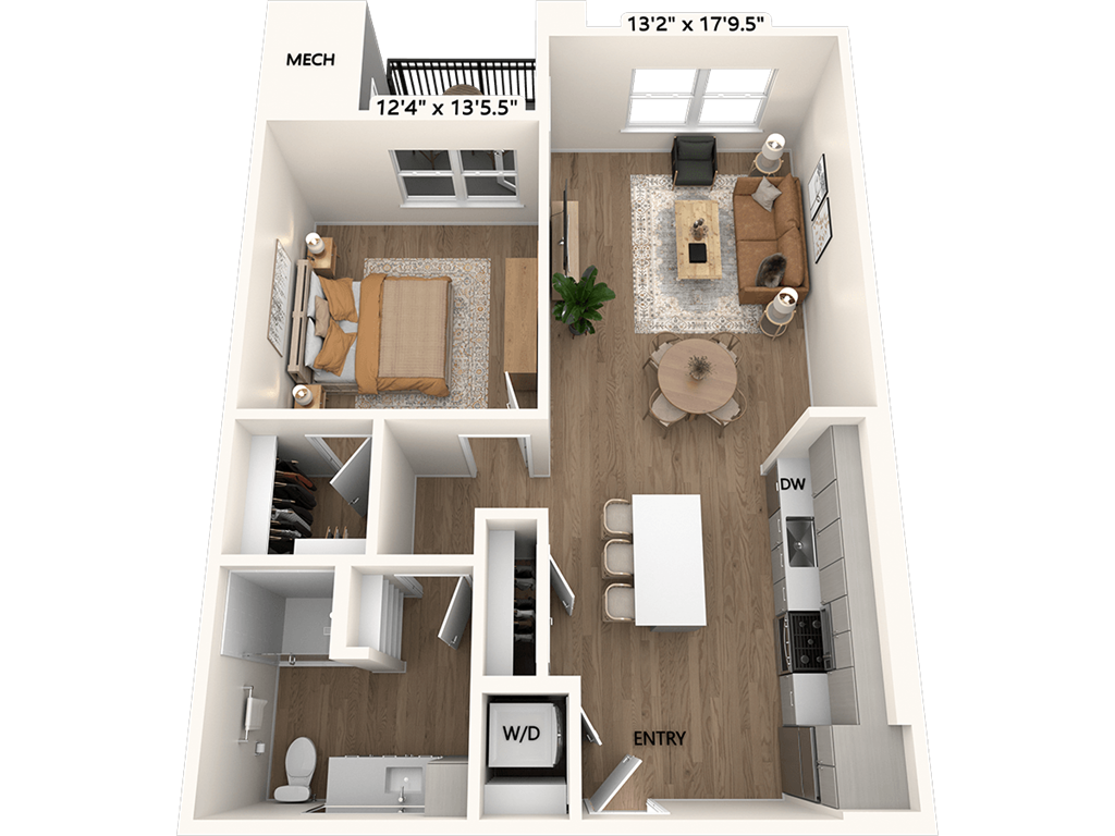 A2-819-Scheme III floor plan