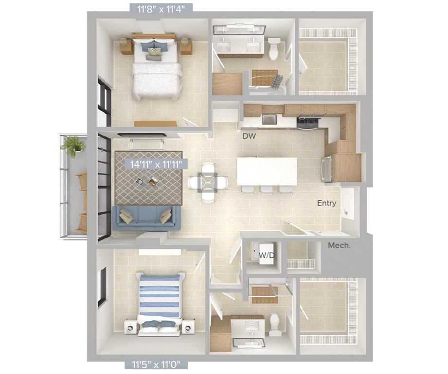 B10 floor plan