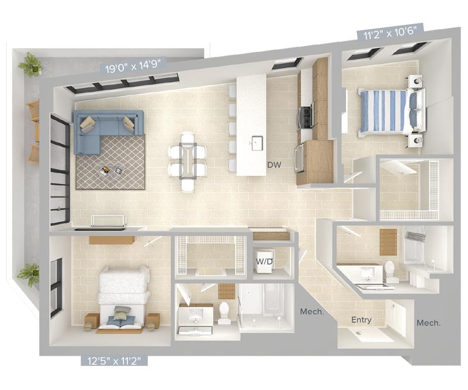 B13-1316 floor plan