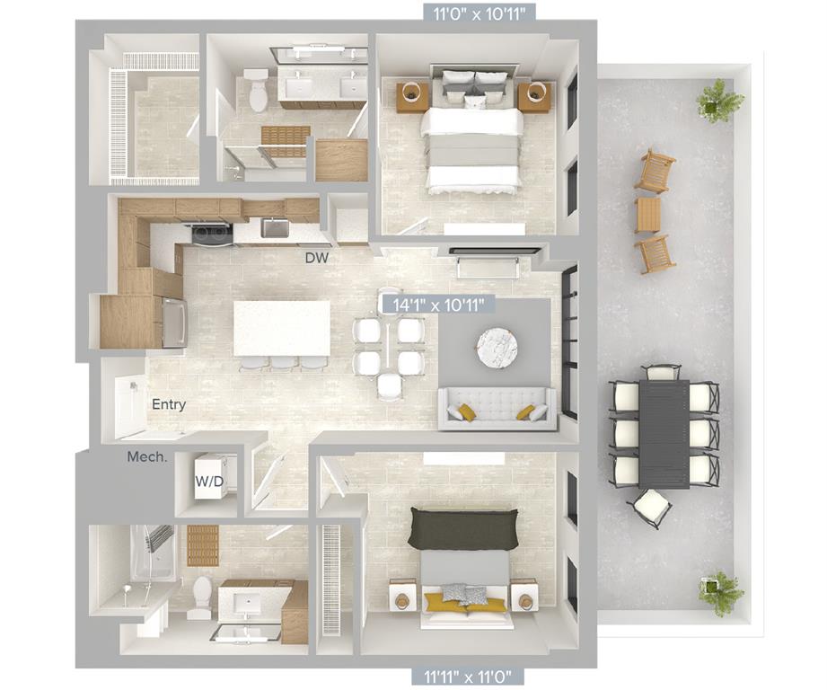 B2-S floor plan