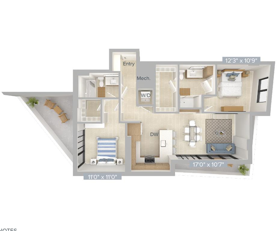 B9 floor plan