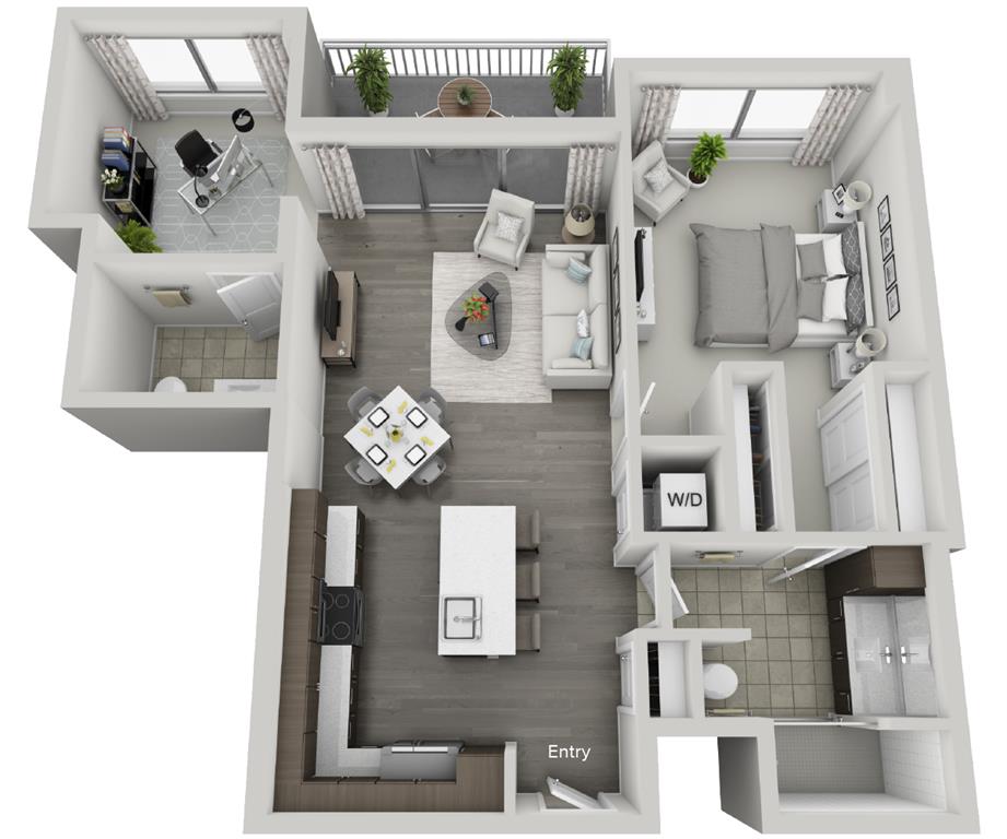 A4-1014 floor plan