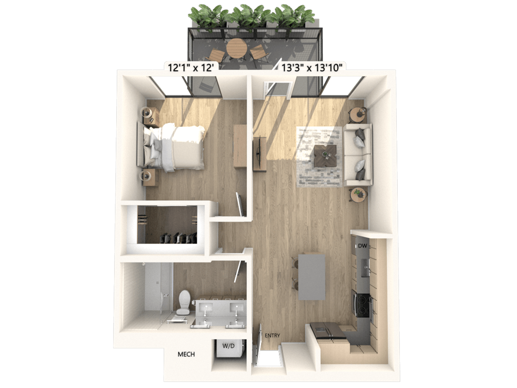 A12 floor plan