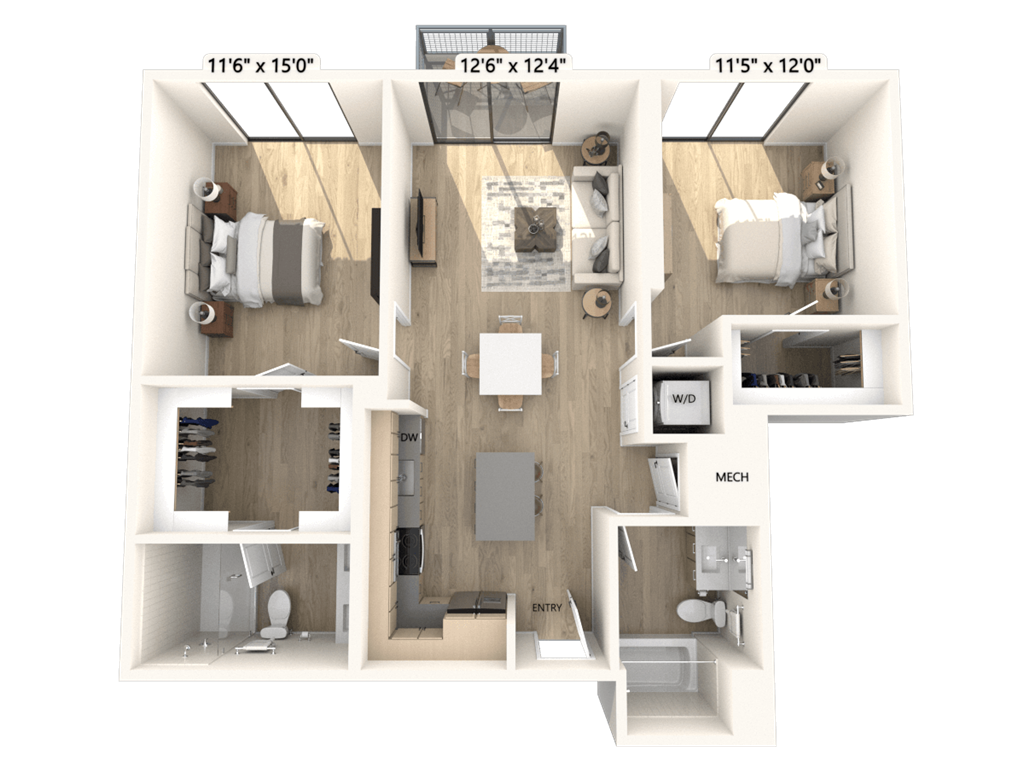 B4 floor plan