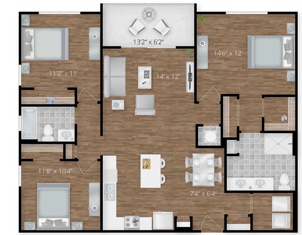 C1 floor plan