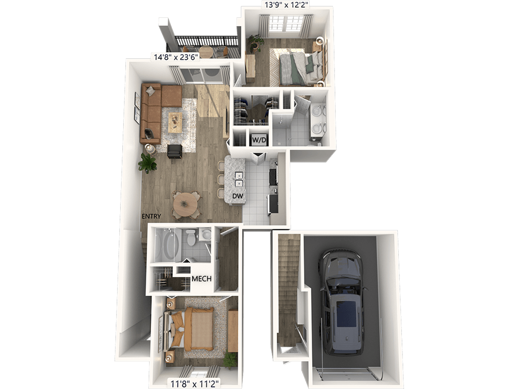 B1-garage floor plan