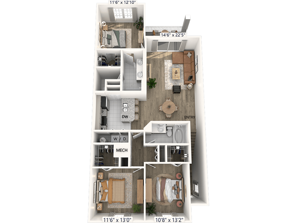 C1 floor plan