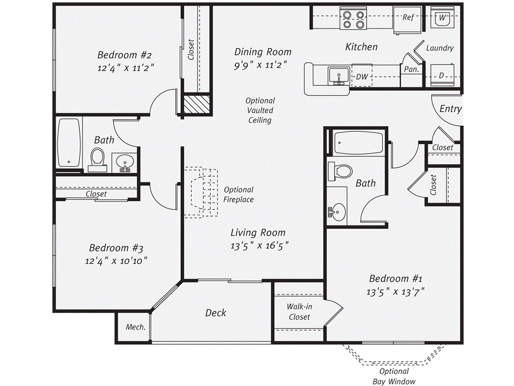 CF1 floor plan