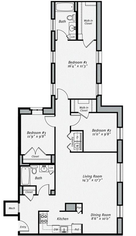 C1 floor plan