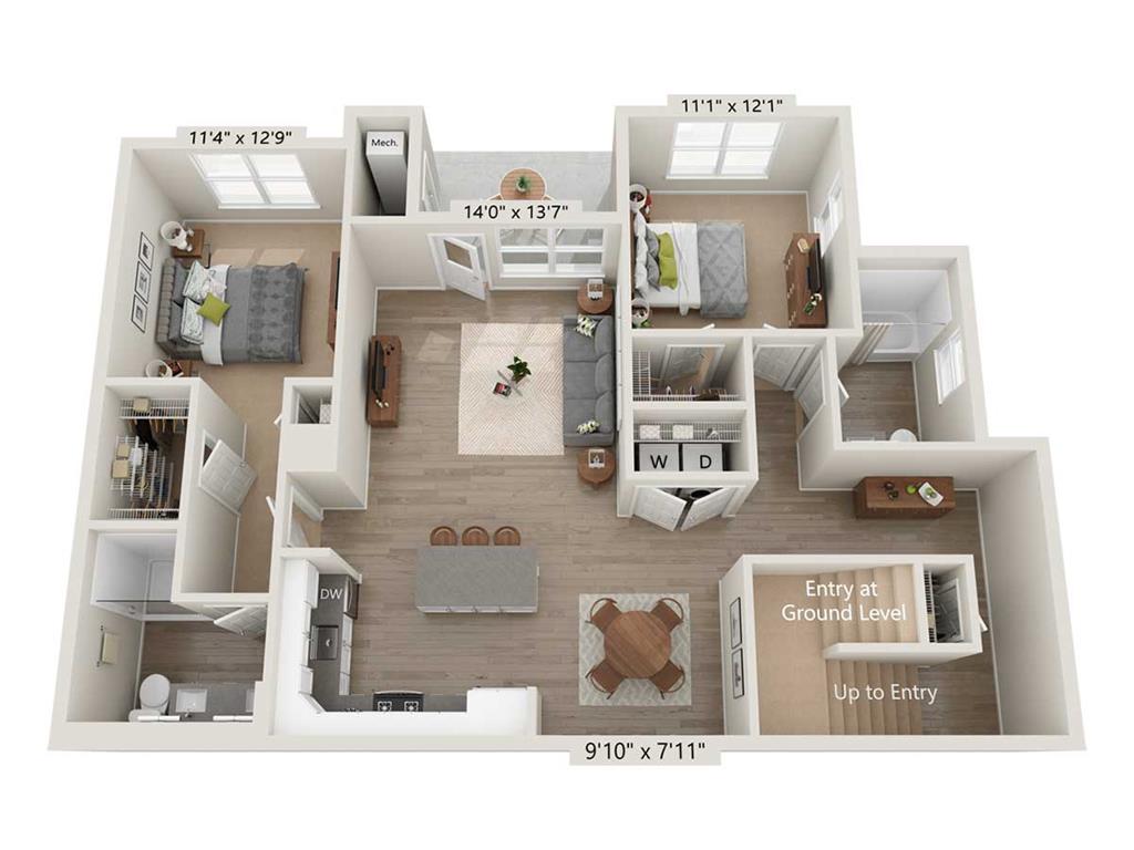 B2-1437 floor plan