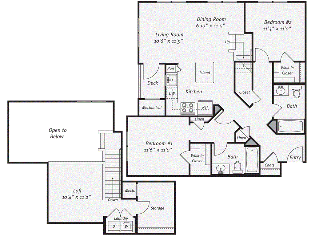 B10L1 floor plan