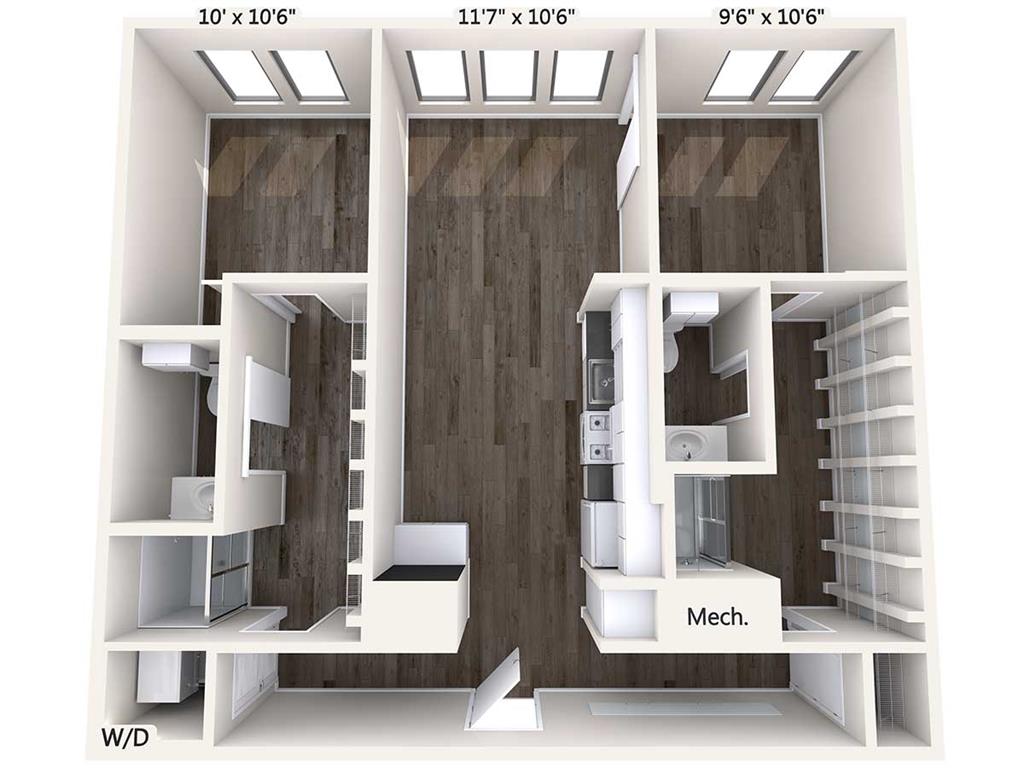 B3-standard-terrace floor plan