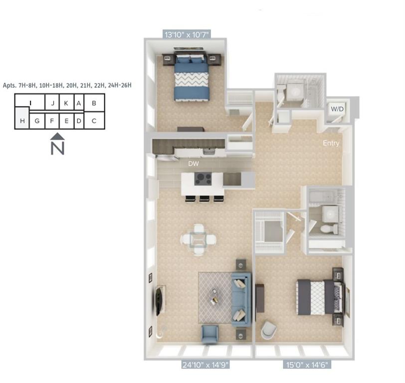 B1-H-Premier floor plan