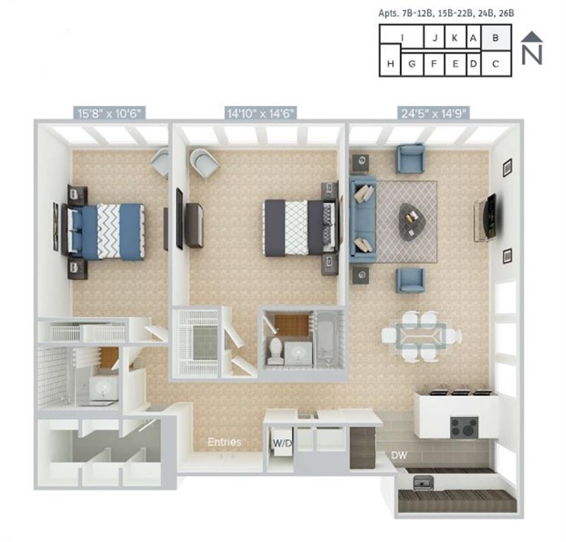B6-780-16B floor plan